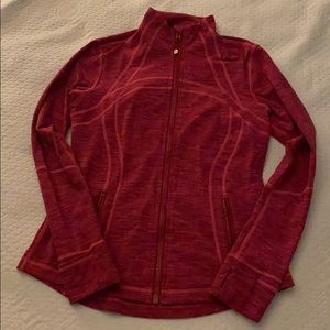 Raspberry/pink Lululemon Define jacket